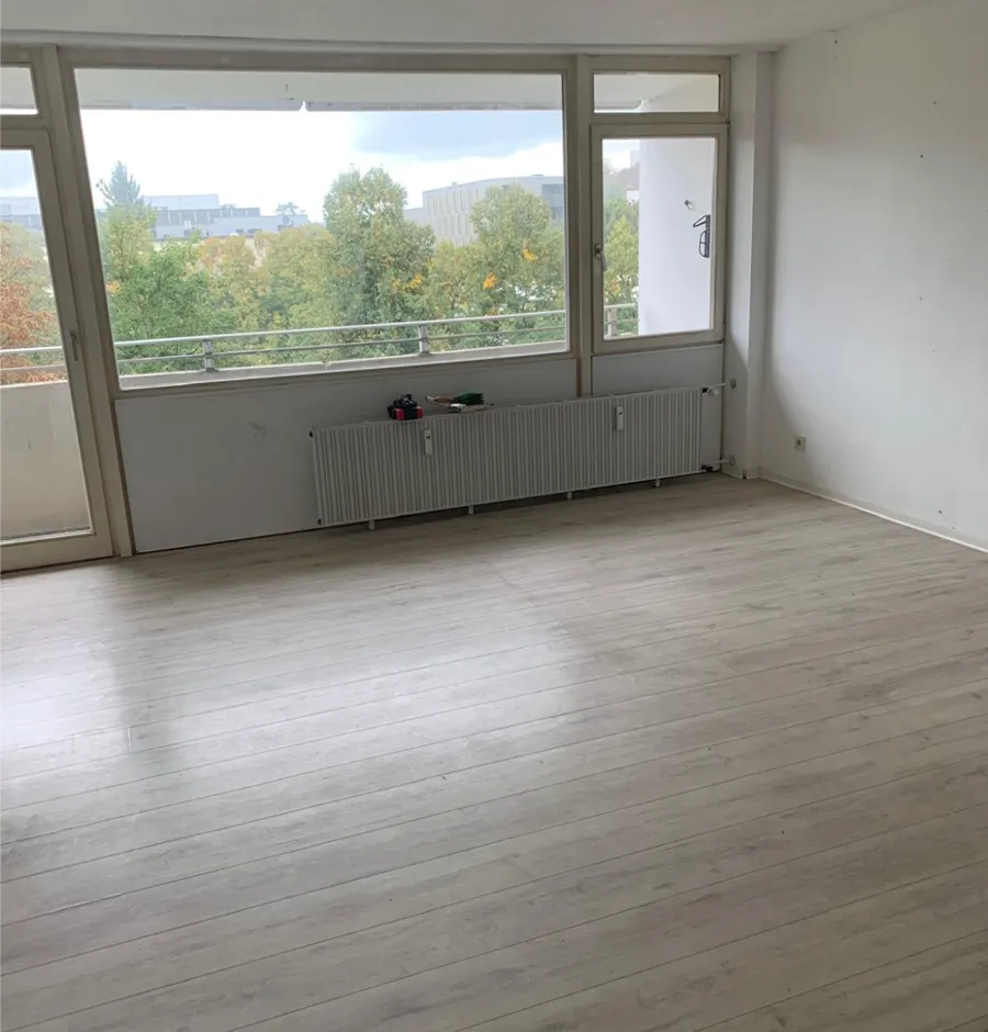 Leer geräumte Wohnung